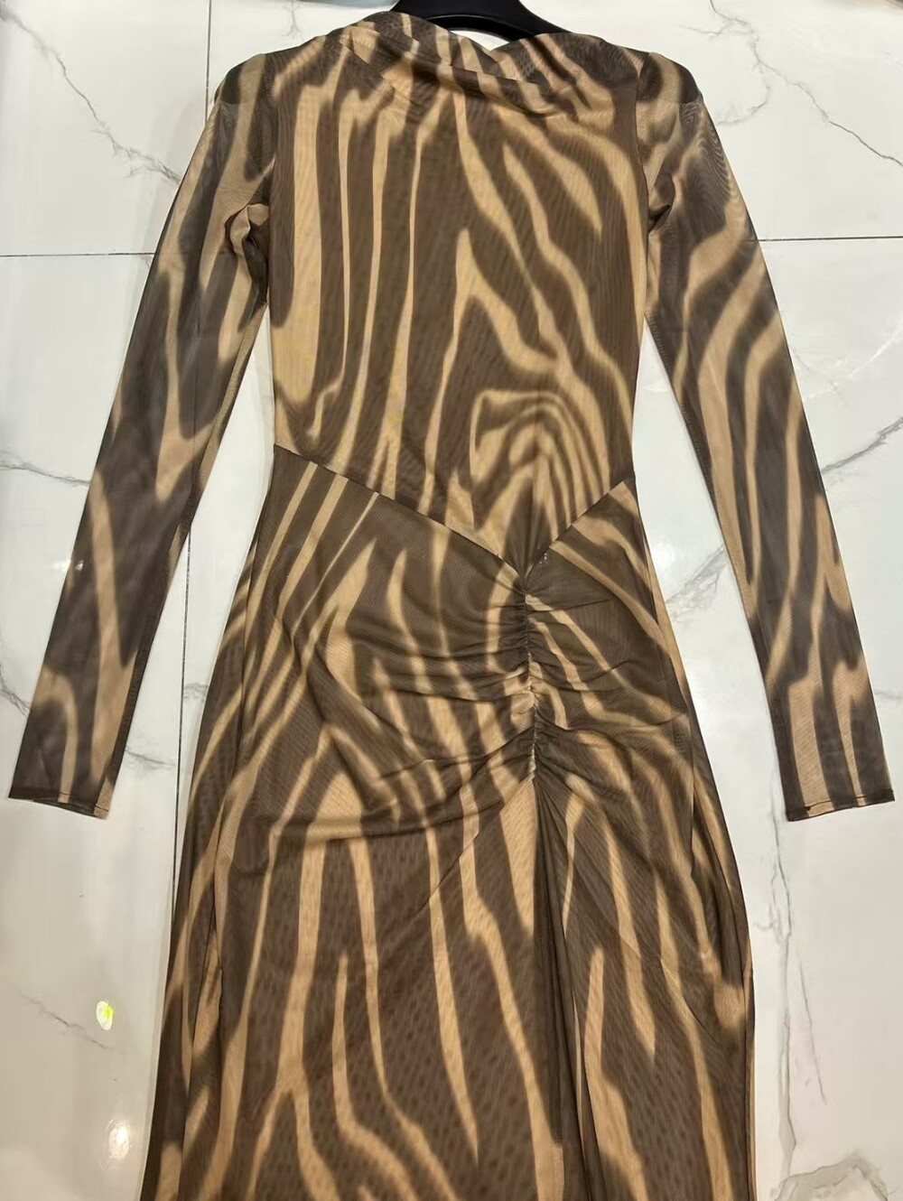 Suboo Sable Long Sleeve Flared Maxi Dress - Picture 8 of 12
